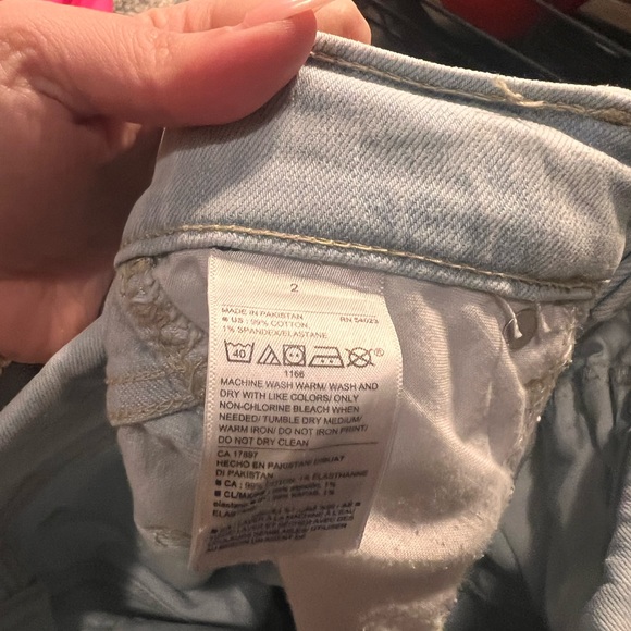 Old Navy Gray Flare Wide Leg Jeans - Picture 4 of 4